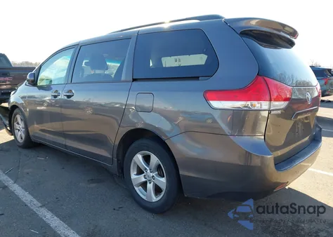 2013 Toyota Sienna Le V6 8 Passenger from USA, damaged, VIN 5TDKK3DC7DS375850